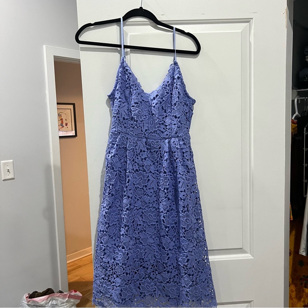 Lavender ASTR the label eyelet dress size L